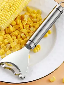 1pc Stainless Steel Corn Stripping Tool, Iron Alloy Corn Peeler, For Kitchen