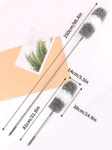 1入組長彈性除塵器家用滌綸除塵刷 - 彩色 - 查看 3