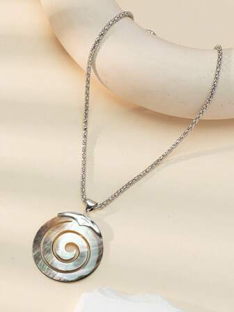 Conch Charm Necklace
