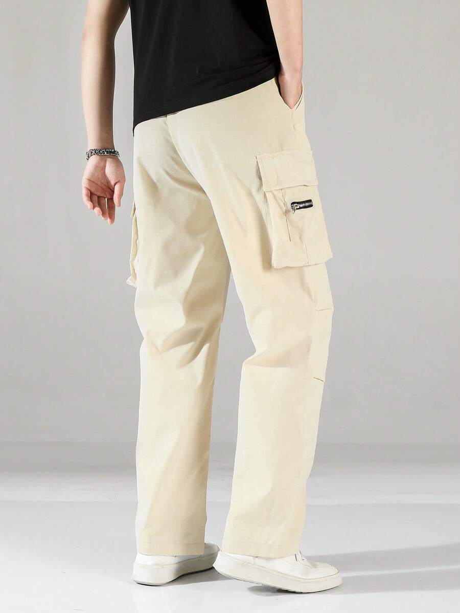 Zhiyao Pantalon De Jogging En Coton Pour Homme - Long Et Respirant