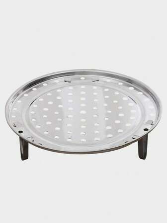 1pc Stainless Steel Steamer, Modernist Steaming Stand For Kitchen