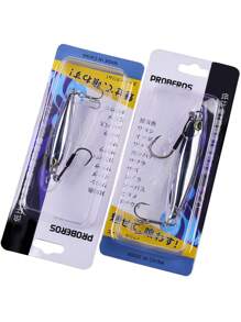 1 mồi câu cá thiết kế phản quang - Bạc - Xem 9