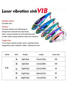 PRO BEROS 1入組反光亮片魚餌 - 彩色 - 查看 3