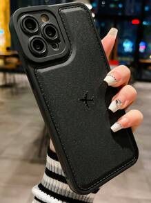 Airplane Pattern Phone Case - Black - View 2