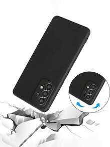 1個透明防震手機殼，手機保護套適用於 Apple 17 Pro Max/17 Air/17 Pro/17 及 Galaxy S26 Ultra/S26/S25 Ultra/S25/A56/A55/A07 及其他機型 - 黑色 - 查看 3