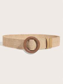 1 chiếc thắt lưng boho bằng gỗ đàn hồi cho nữ, thích hợp cho kỳ nghỉ ở bãi biển - Lạc đà - Xem 2