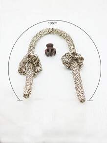 4 piezas Mujer con estampado de leopardo de moda Set accesorio de pelo para pelo Decoración - Multicolor - Ver 1