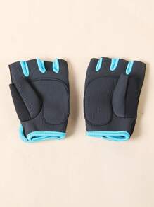 1雙戶外騎行健身半指手套 - 彩色 - 查看 6