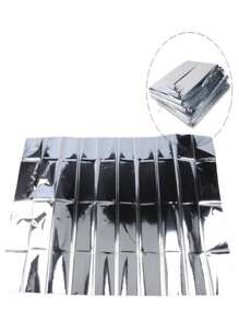 1入組可折疊兩面可戴隔熱毯子 - 銀色 - 查看 5