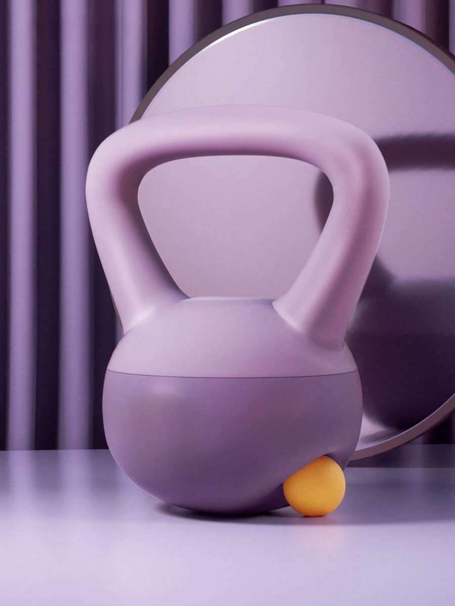 1 pieza mancuerna de fitness - Morado - Ver 1