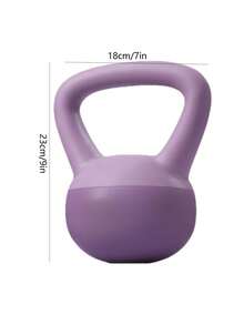 1 pieza mancuerna de fitness - Morado - Ver 2