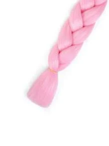 Bím tóc tổng hợp dài dài - Hồng - Xem 3