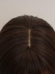 長款小波浪人造假髮帶劉海 - 彩色 - 查看 6