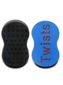 Afro Hair Twist Sponge - Blue - View 2