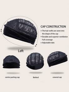 Short Curly Synthetic Wig With Headband - Grey - View 6