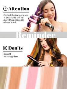 Clip In Medium Curly Synthetic Hair Extension - Blue - View 6