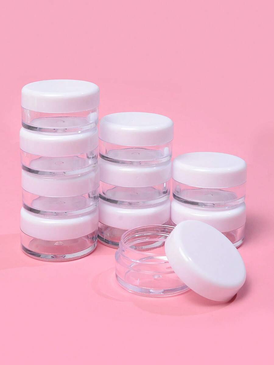 10pcs 5g Facial Cream Subpackage Box, Living Room Home Bedroom Bathroom House Decor, Travel Stuff, Wedding, Party, Birthday, Gifts For Men Mom Dad Friends, New Years, Accessories, Funny Gift