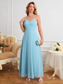 SHEIN Belle Small Envelope Bag Sequin Decor - Mint Green - View 2