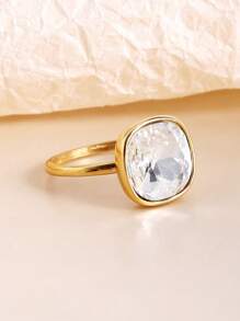 Nhẫn trang trí đá rhinestone - Nhiều màu - Xem 3