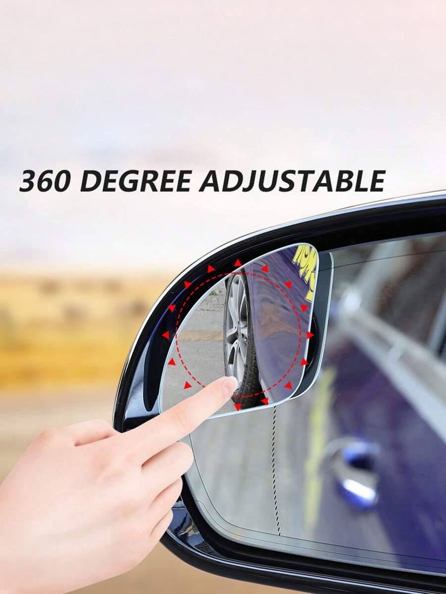 2 piezas de coche vista Espejo Espejo de punto ciego