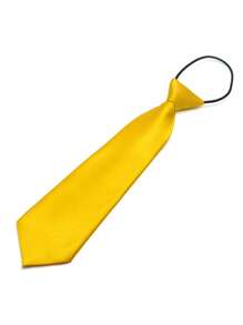 1 cà vạt thời trang dành cho cả nam và nữ để trang trí hàng ngày - Màu vàng - Xem 1