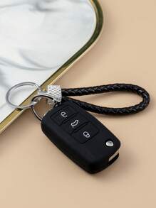 3 Cái/bộ Silicone Chìa Khóa Có Móc Khóa Chống Trộm Và Tua Vít Tương Thích Với Xe Volkswagen Gấp Chìa Khóa Xe Ô Tô - Nhiều màu - Xem 4