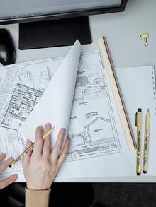 12入組字母圖案中性筆 - 黑色 - 查看 5