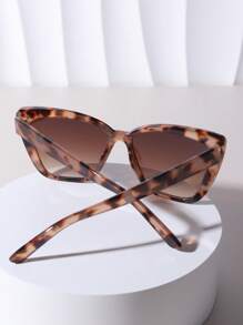 1 chiếc kính mát gọng mèo họa tiết da báo dành cho nữ thích hợp để đeo hàng ngày khi đi nghỉ hè ở bãi biển, ngoài trời, du lịch - Nhiều màu - Xem 2