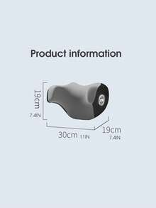1pc Car Neck Pillow - Grey - View 3