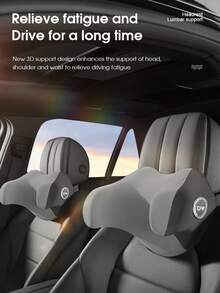 1pc Car Neck Pillow - Grey - View 7
