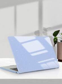 2 piezas Funda brillante compatible con MacBook - Azul - Ver 1