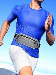 Running Waist Bag - Black - View 2