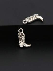 10件/套合金西靴DIY掛件