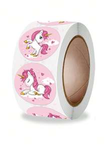 500pcs/roll Cartoon Reward Stickers - Multicolor - View 2