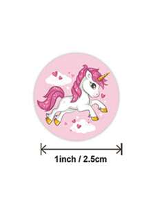 500pcs/roll Cartoon Reward Stickers - Multicolor - View 4