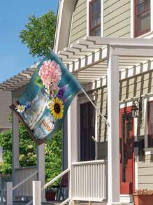 1 lá cờ vườn hoa hướng dương - Nhiều màu - Xem 4