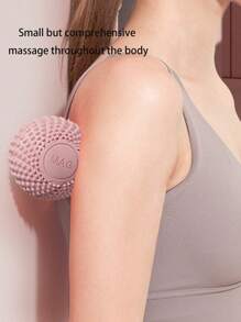 Yoga Foot Massage Ball - Pink - View 3