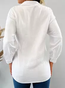 RueChic Camisa de hombro caído de una sola pieza larga, blusas de verano para vacaciones