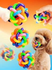 Bóng Thiết Kế Chuông Trang Trí Ngẫu Nhiên Đồ Chơi Đuổi Thú Cưng Cho Chó Và Mèo Để Tương Tác - Nhiều màu - Xem 1