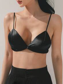 DAZY Áo ngực & Áo lót Nữ màu trơn Gợi cảm - màu đen - Xem 9
