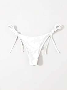 SHEIN Swim Damskie majtki bikini Prosty