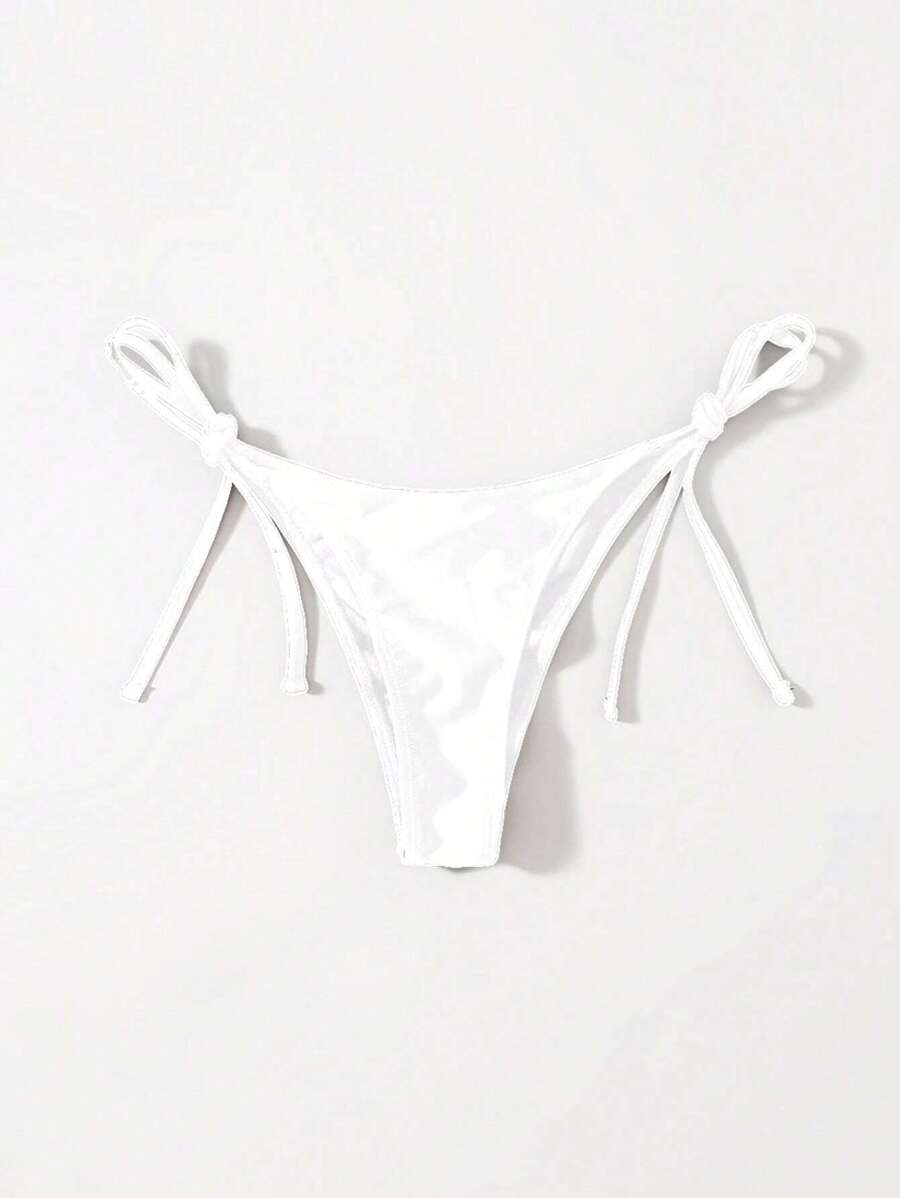 SHEIN Swim Damskie majtki bikini Prosty