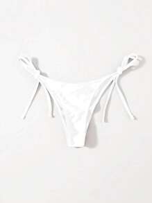 SHEIN Swim Damskie majtki bikini Prosty