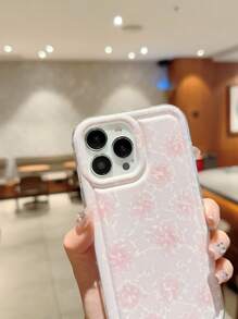 花朵圖案防摔手機殼 - 彩色 - 查看 3