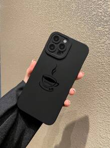Coffee Pattern Phone Case - Multicolor - View 1