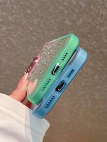 Ốp lưng điện thoại chống rơi ombre long lanh - Nhiều màu - Xem 5