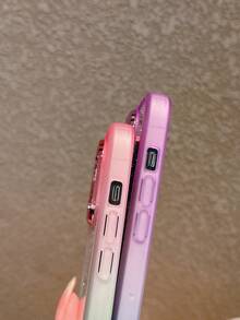 Ốp lưng điện thoại chống rơi ombre long lanh - Nhiều màu - Xem 4