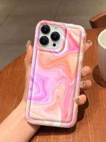 Ốp điện thoại chống rơi hoa văn trừu tượng - Nhiều màu - Xem 1