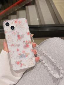 Fashionable Small Flower Phone Case Compatible With Iphone 15/15pro Max/15pro/15plus/11/12/13/14pro Max/xs/xr/11pro/11pro Max/12pro/12pro Max/13pro/13pro Max/7plus/14pro/14pro Max/14plus/7plus/8plus/8/se2, Soft Shell, Minimalist & Creative - Clear - View 6