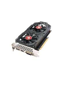VEINEDA GTX 1060 5GB 顯示卡遊戲顯示卡，1506MHz，192 位，rtx1060 15GB GPU，適用於遊戲桌上型電腦 - 黑色 - 查看 3